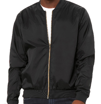 R P LUXE BOMBER JACKET / BLACK / OLIVE / LIGHTWEIGHT / XS TO XX-L