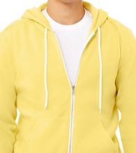 Load image into Gallery viewer, LUXE FULL ZIP HOODIE FLEECE / 6 FASHION COLORS / XS TO XX-L
