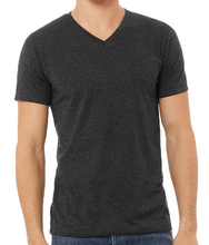 Load image into Gallery viewer, LUXE V-NECK T-SHIRT SHORT SLEEVE JERSEY / 5 BASIC COLORS / XS TO XX-L
