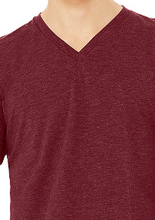 Load image into Gallery viewer, LUXE V-NECK T-SHIRT SHORT SLEEVE JERSEY / 10 COLORS / XS TO XX-L
