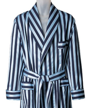 Load image into Gallery viewer, ROBE SHALL COLLAR / BLACK + WHITE GLEN PLAID
