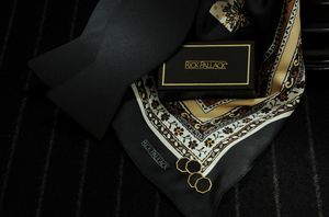 RICK PALLACK COLLECTION ROBE AND MONOGRAM GIFT CARD