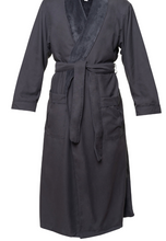 Load image into Gallery viewer, R P LUXURY ROBE SHALL COLLAR / MEN / WOMEN / 15 COLORS / XS TO 5-XL / MONOGRAMS
