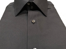 Load image into Gallery viewer, R P DESIGNS TUXEDO SHIRT / HAND PLEATED FRONT / WHITE LINEN
