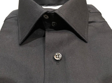 Load image into Gallery viewer, R P DESIGNS TUXEDO SHIRT / HAND PLEATED FRONT / WHITE COTTON
