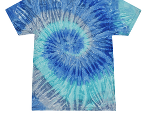 HAND TIE DYE T-SHIRT SHORT SLEEVE / 12 COLORS / S TO 5-XL