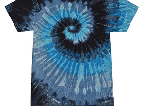 HAND TIE DYE T-SHIRT SHORT SLEEVE / 12 COLORS / S TO 5-XL