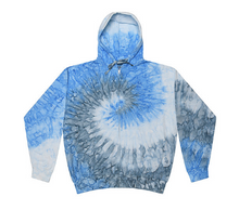 Load image into Gallery viewer, HAND TIE DYE ZIP HOODIE / 2  COLORS / XS TO XX-L
