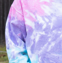 Load image into Gallery viewer, HAND TIE DYE CREWNECK FLEECE / 5 CUSTOM COLORS / S TO XXX-L
