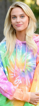 Load image into Gallery viewer, HAND TIE DYE PULLOVER HOODIE FLEECE / 8 COLORS / S TO XXX-L
