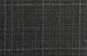 R P SUIT / CHARCOAL GREY WINDOWPANE PLAID / CONTEMPORARY FIT