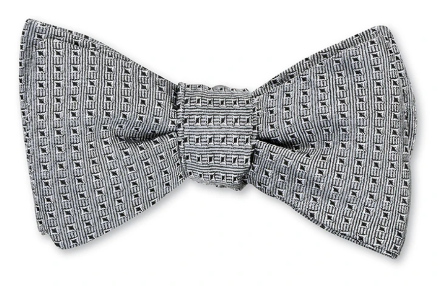 R P BOW TIE / PURE SILK / HAND MADE