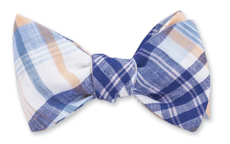 R P BOW TIE / PURE COTTON / HAND MADE