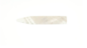 R P COLLAR STAYS / SET OF TWO / MOTHER OF PEARL