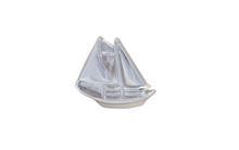 Load image into Gallery viewer, R P LAPEL PIN / NAUTICAL SAILBOAT DESIGN
