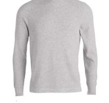 Load image into Gallery viewer, WAFFLE CREW NECK LUXURY SWEATER / NAVY / LIGHT GREY / OLIVE / S TO XXL
