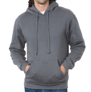 LUXE HOODIE PULLOVER FLEECE / 18 CUSTOM COLORS / MADE IN CALIFORNIA / S TO 6-XL