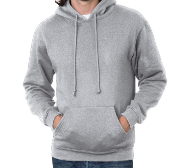 LUXE HOODIE PULLOVER FLEECE / 18 COLORS / MADE IN CALIFORNIA / S TO 6-XL