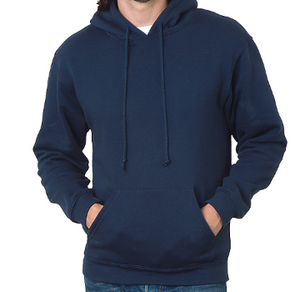 LUXE HOODIE PULLOVER FLEECE / 18 COLORS / MADE IN CALIFORNIA / S TO 6-XL