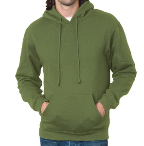 LUXE HOODIE PULLOVER FLEECE / 18 COLORS / MADE IN CALIFORNIA / S TO 6-XL