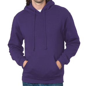 LUXE HOODIE PULLOVER FLEECE / 18 COLORS / MADE IN CALIFORNIA / S TO 6-XL