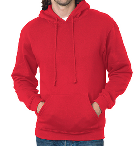 LUXE HOODIE PULLOVER FLEECE / 18 COLORS / MADE IN CALIFORNIA / S TO 6-XL