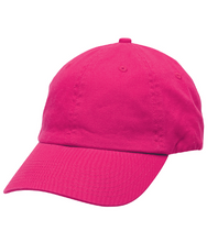 Load image into Gallery viewer, LUXE BASEBALL CAP / GOLF CAP / WASHED COTTON CHINO TWILL / 8 FASHION COLORS
