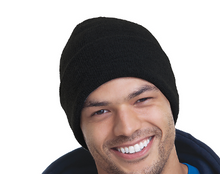 Load image into Gallery viewer, LUXE KNIT CUFF BEANIE / 17 COLORS / MADE IN USA
