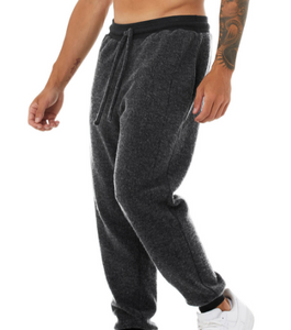 LUXURY SUEDED FLEECE JOGGER / 3 COLORS / XS TO XX-L