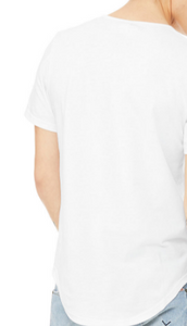 LUXE CURVED BOTTOM CREW NECK T-SHIRT SHORT SLEEVE JERSEY / 7 COLORS / S TO XX-L