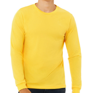LUXE T-SHIRT LONG SLEEVE JERSEY / 16 COLORS / UNISEX / XS TO XX-L