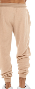 LUXURY SUEDED FLEECE JOGGER / 3 COLORS / XS TO XX-L
