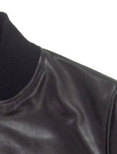 Load image into Gallery viewer, R P LUXURY LEATHER JACKET / BLACK / DARK BROWN / XS TO XXL

