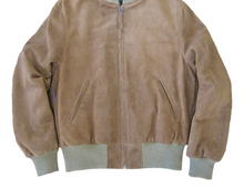 Load image into Gallery viewer, R P LUXURY SUEDE JACKET / TAN / GREY / XS TO XXL
